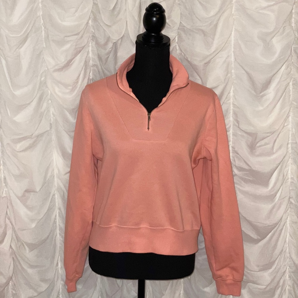 coral quarter zip